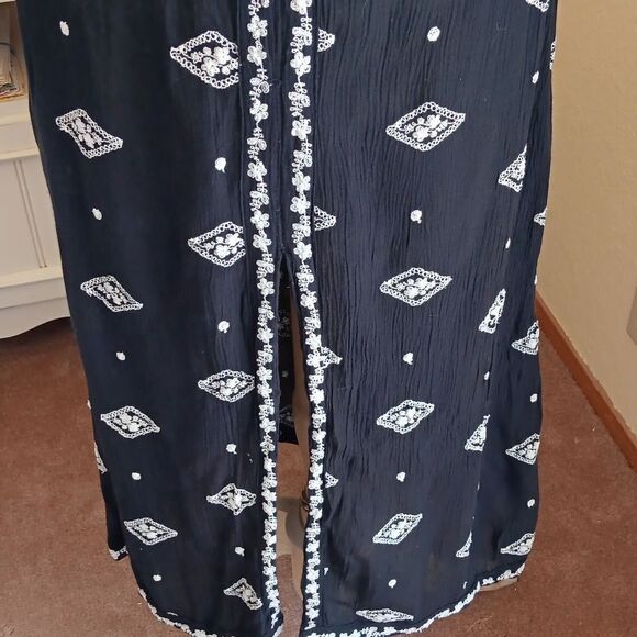 Free People Lily of the Valley Gauze Gothcore Dress - Picture 6 of 16